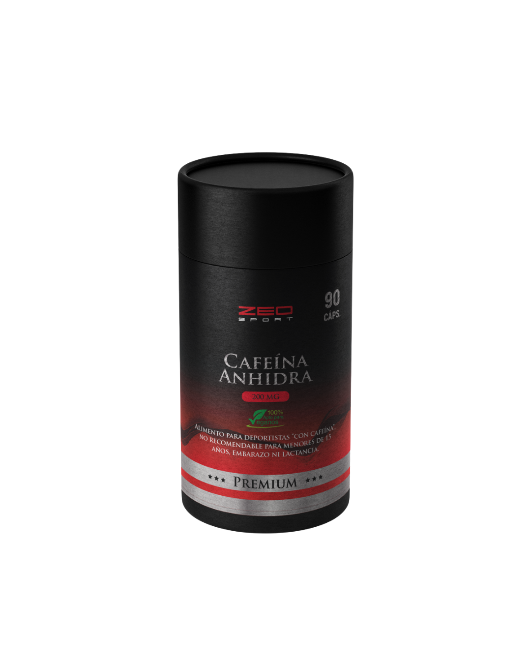 Cafeina Anhidra 200mg 90caps